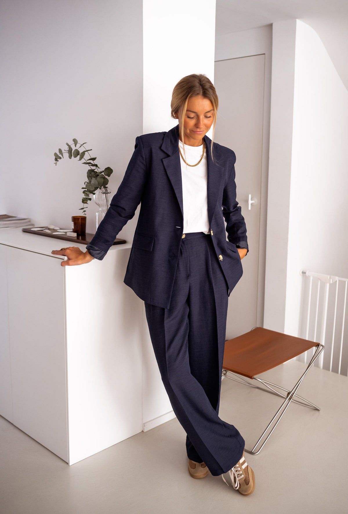 Blue Thaly Pants