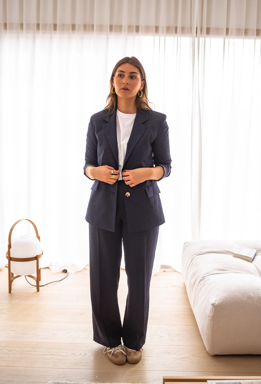 Blue Thaly Pants