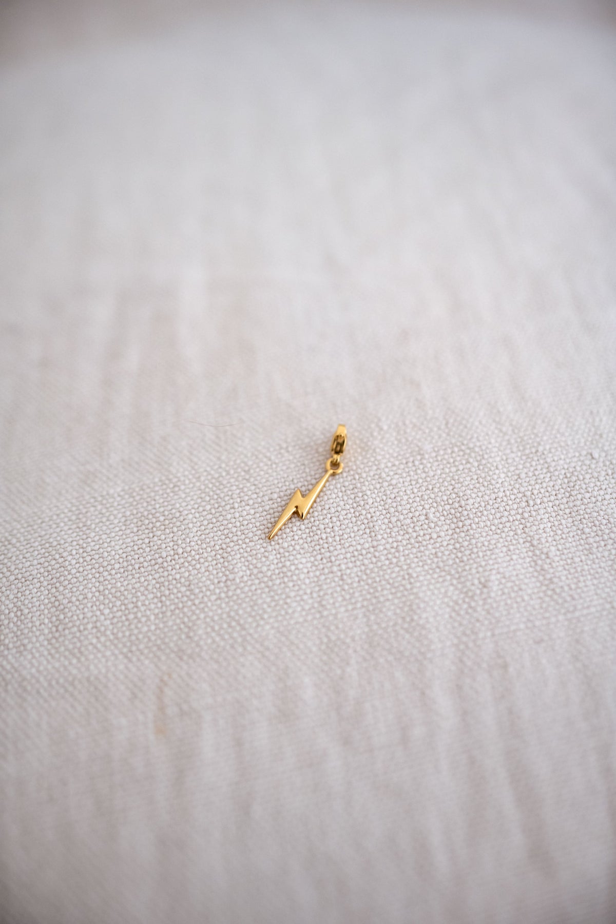 Golden Lightning Pendant