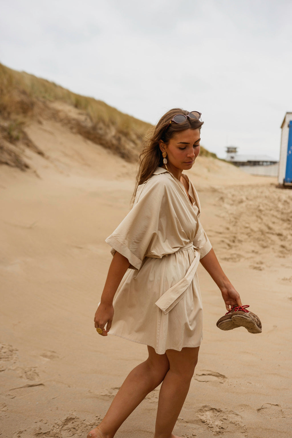 Beige Nellie Dress