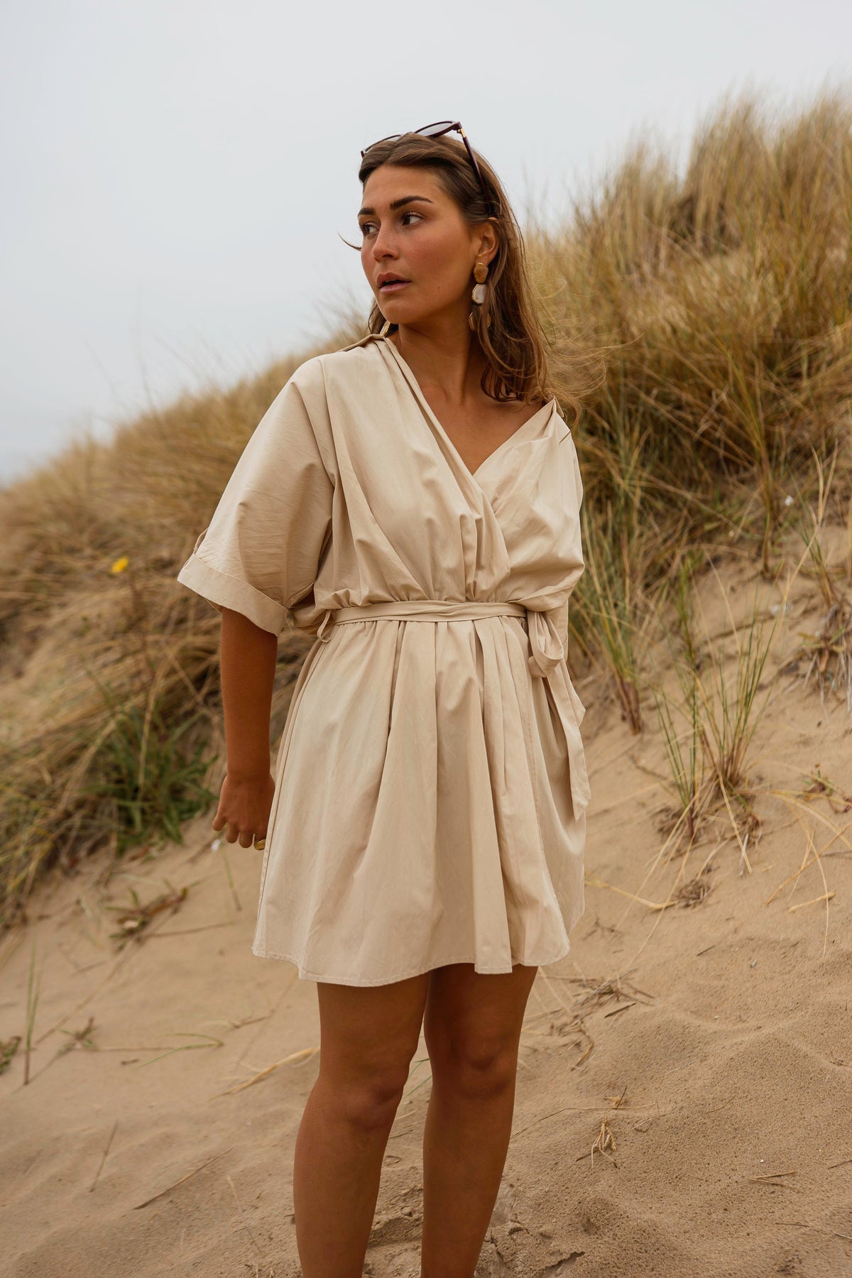 Beige Nellie Dress