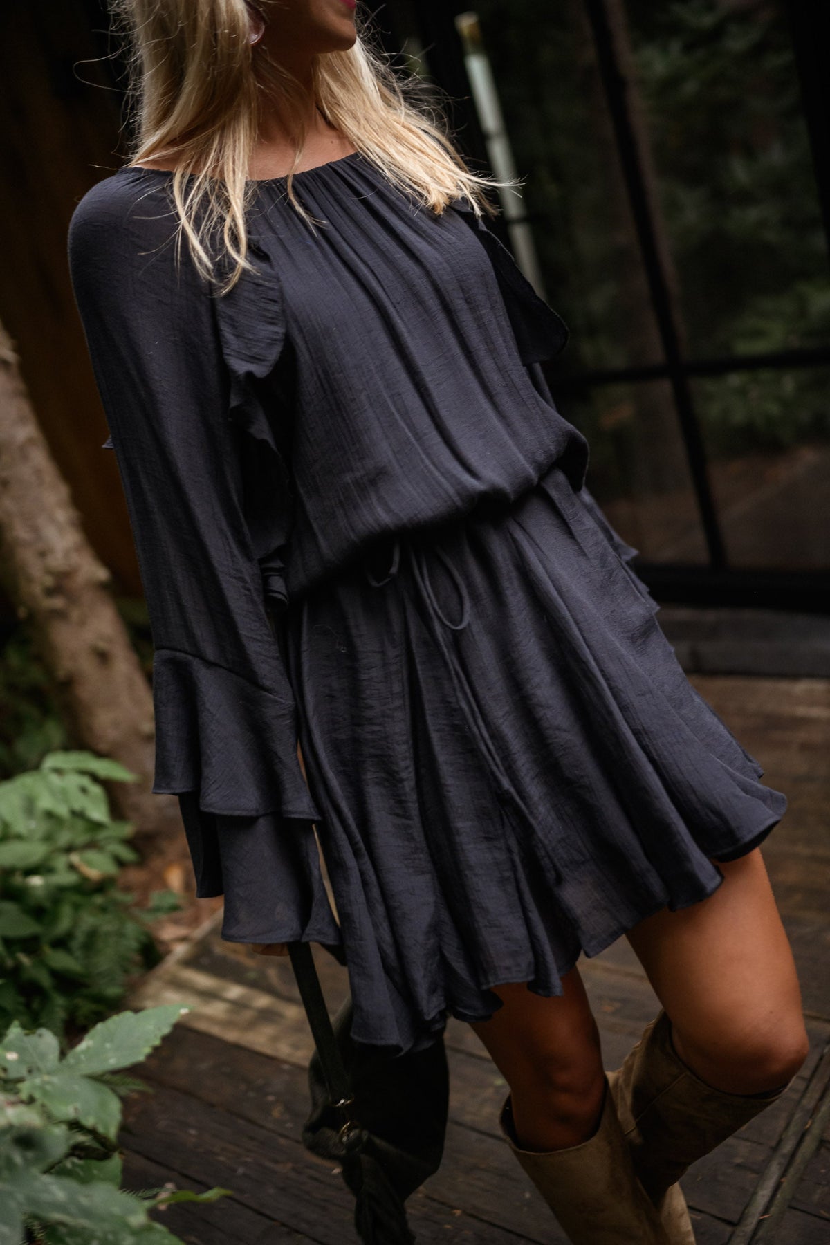 Black Audrina Dress