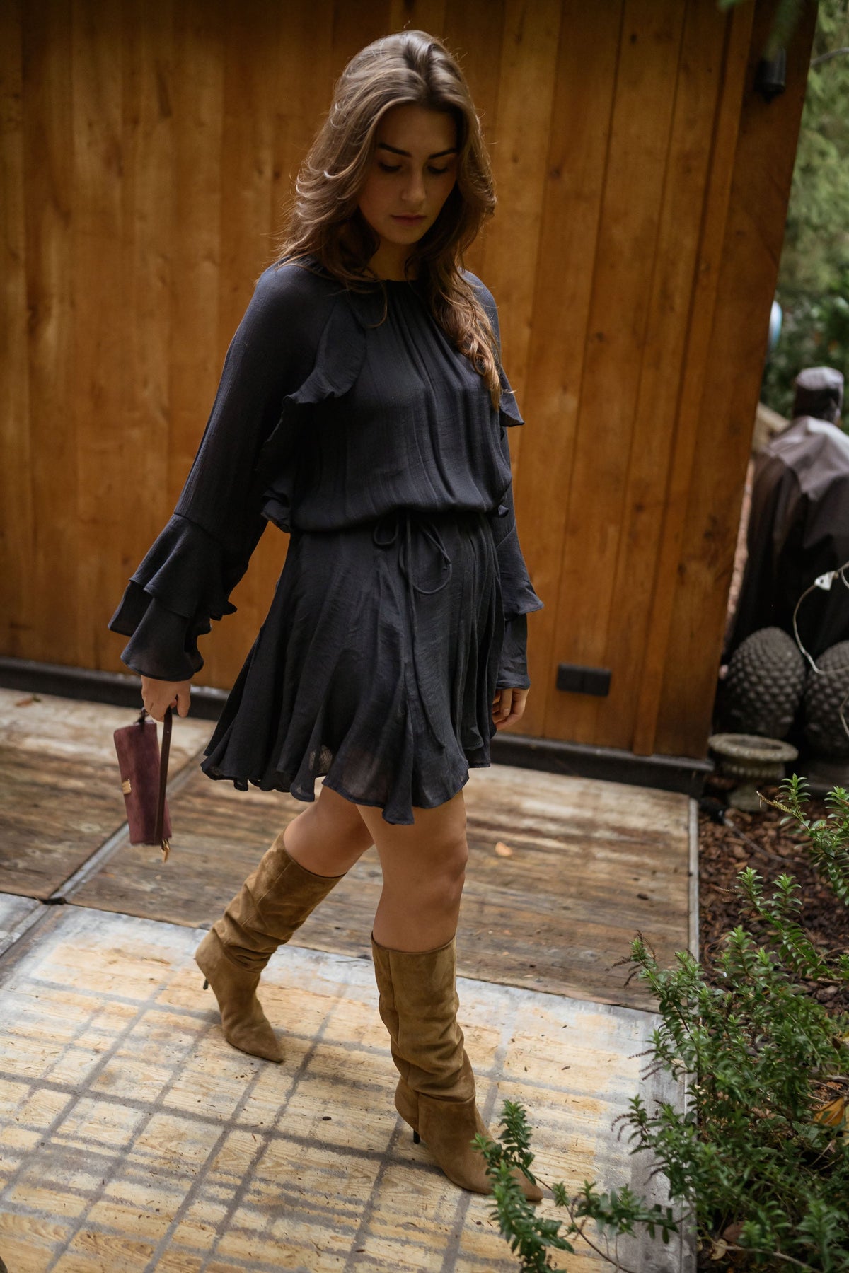 Black Audrina Dress