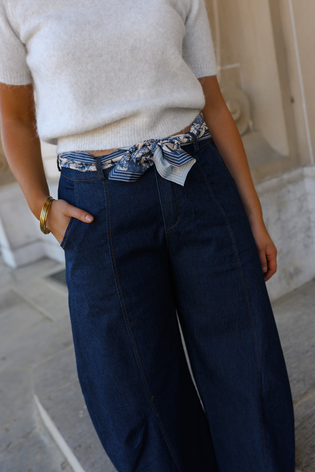 Blue Cesarine Jeans