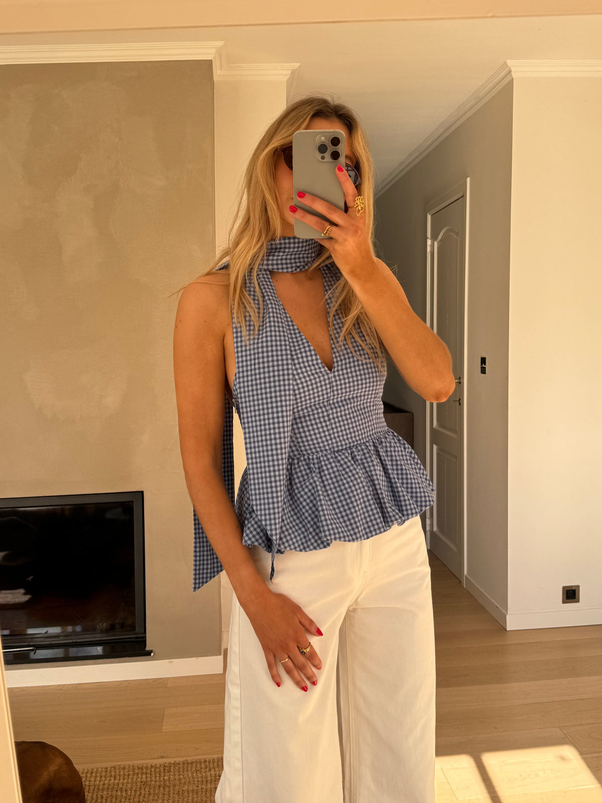 Blue Sam Top