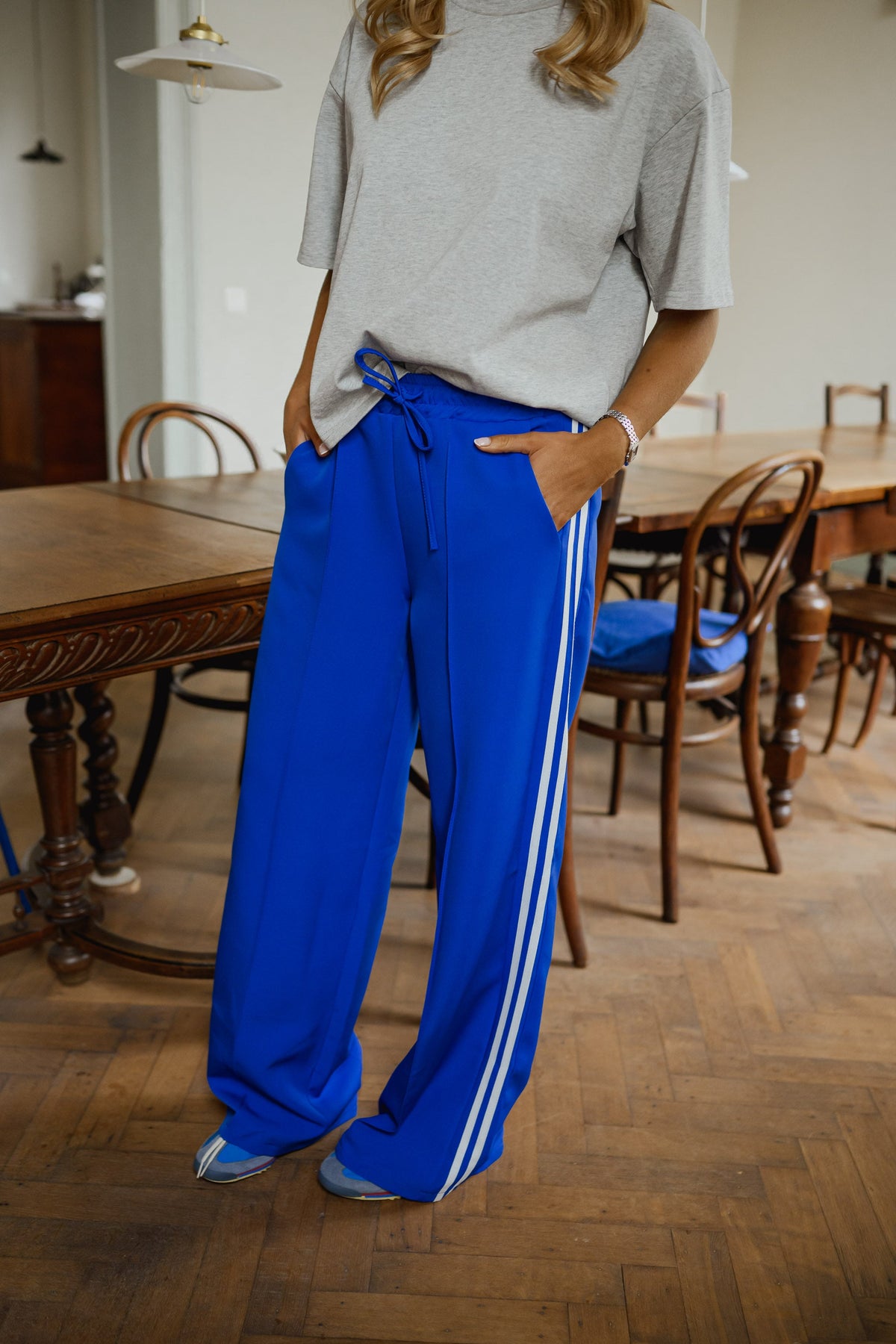 Blue Waty Pants