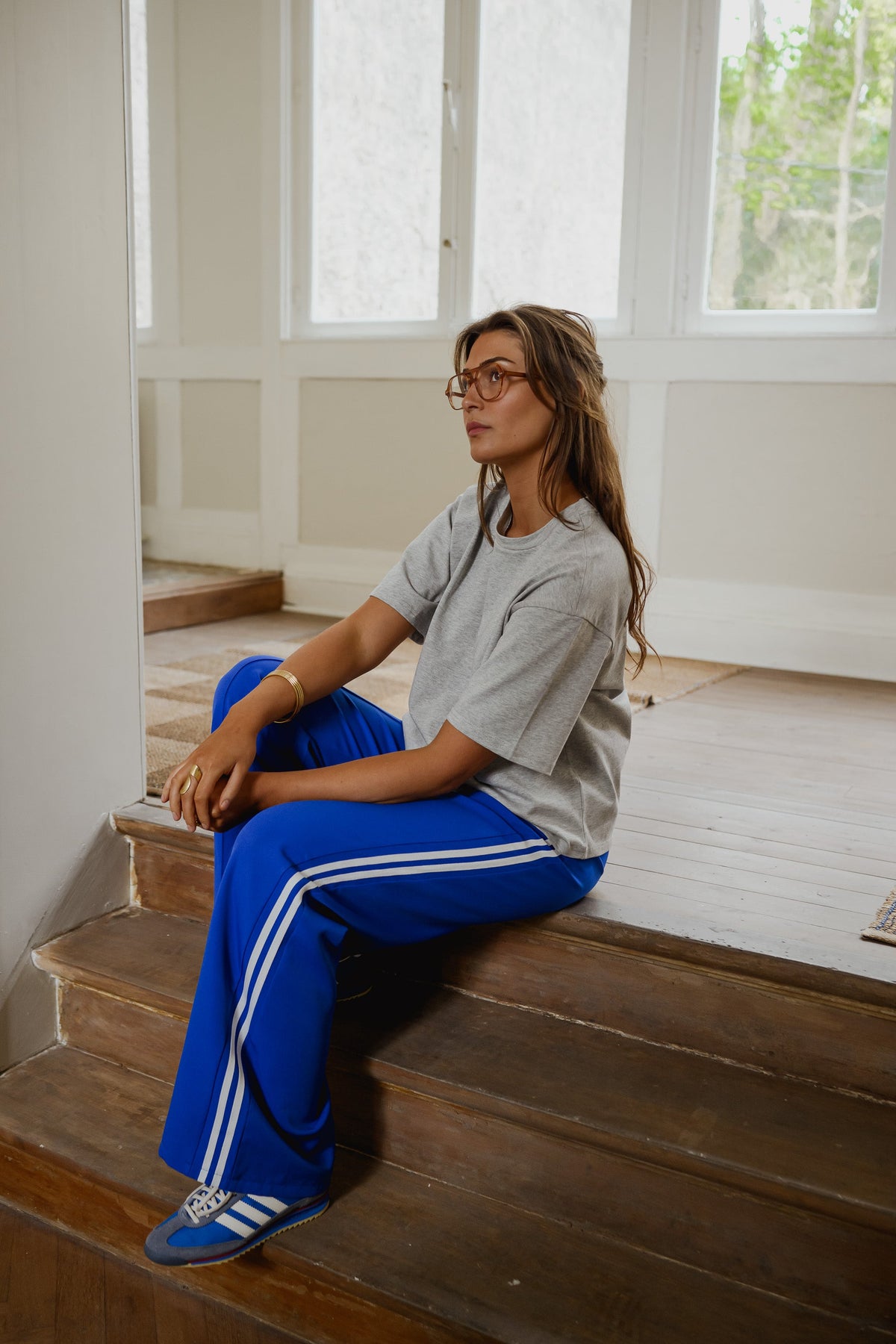 Blue Waty Pants