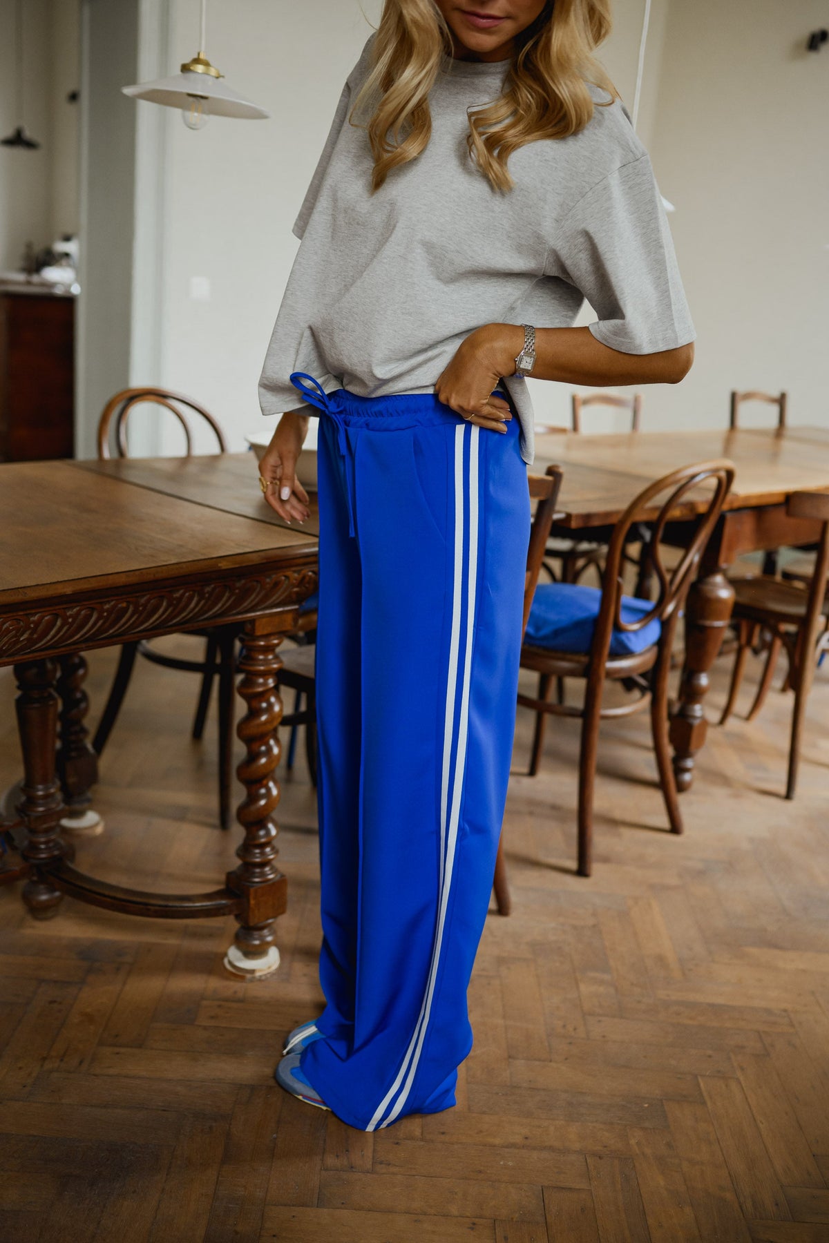 Blue Waty Pants