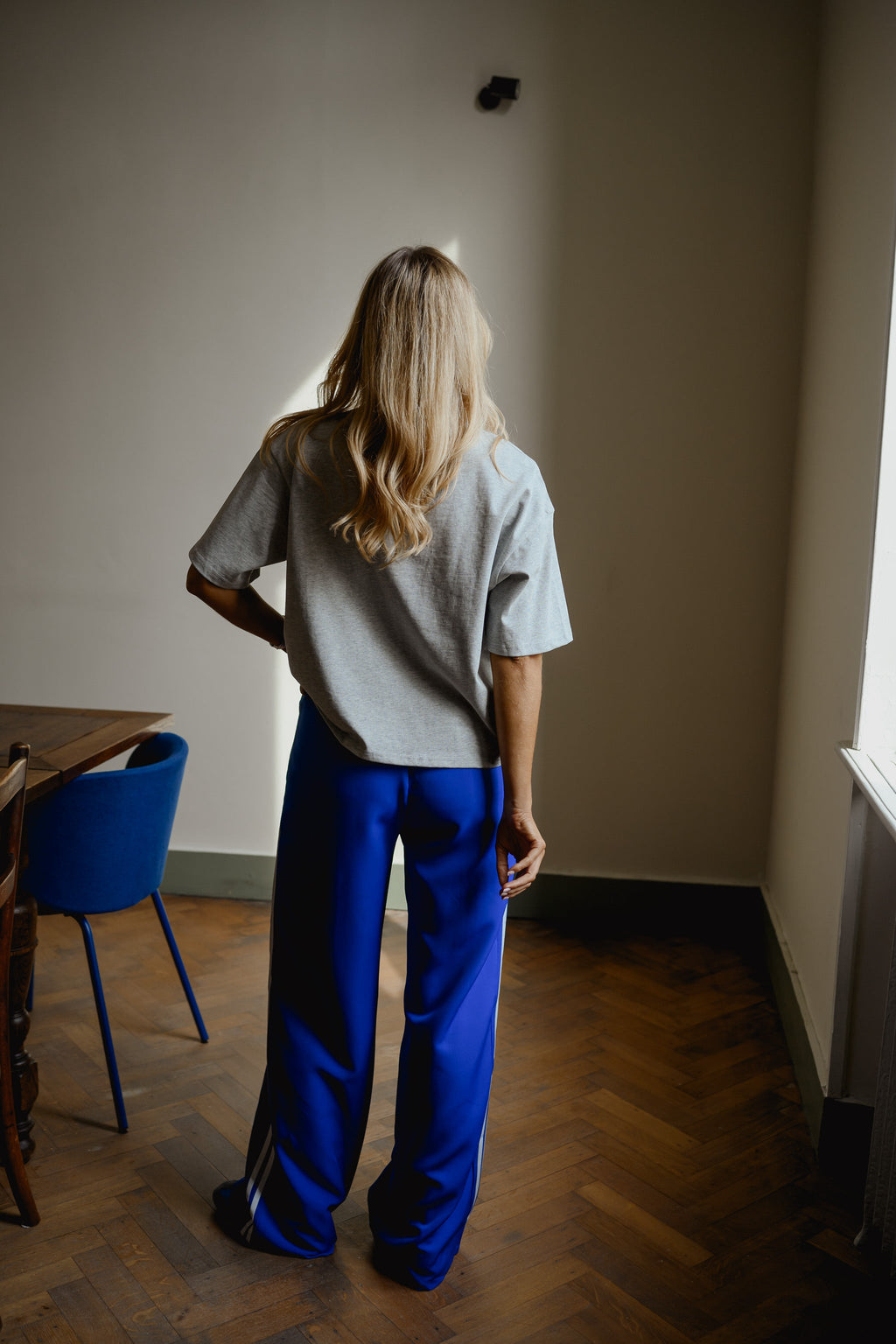 Blue Waty Pants