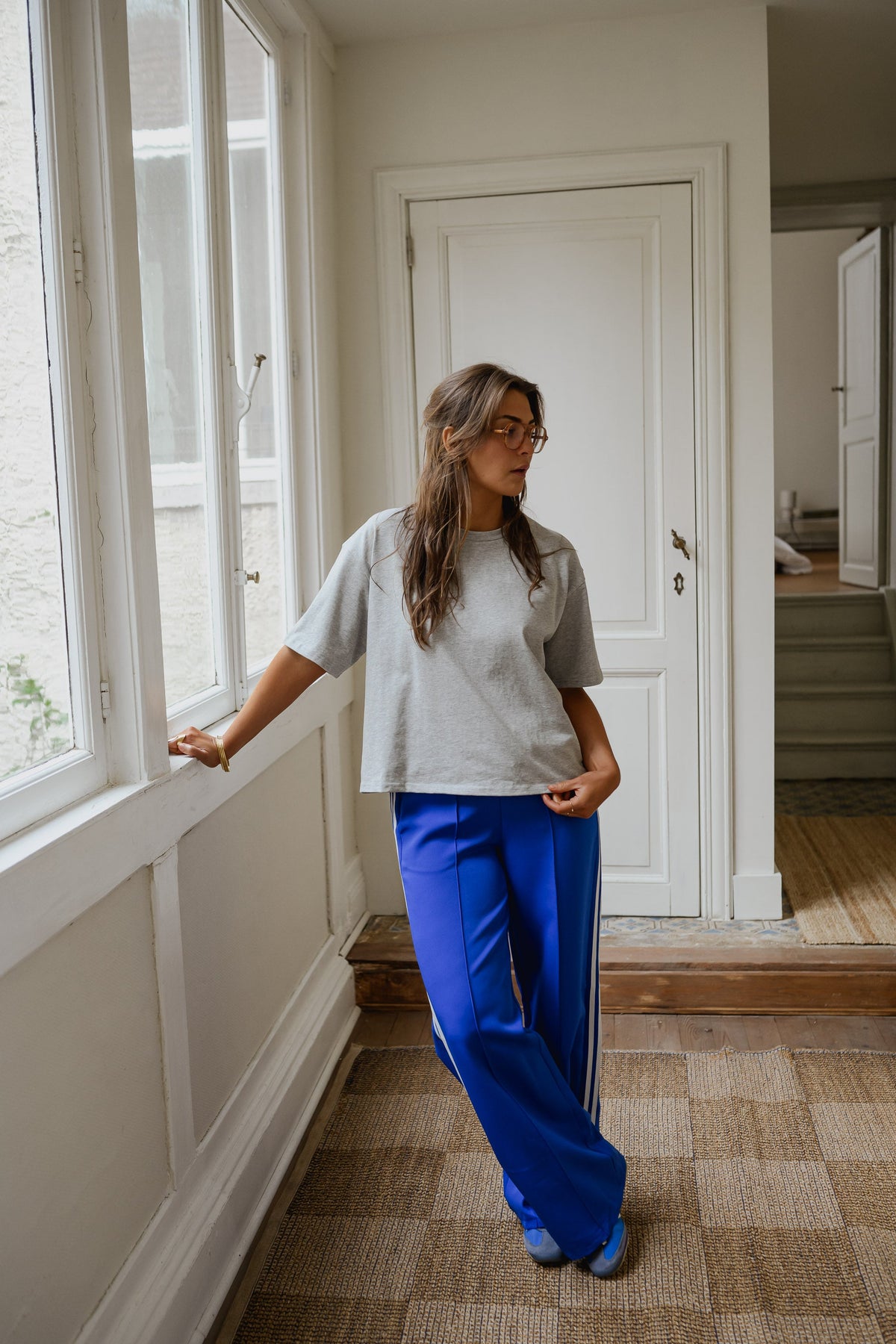 Blue Waty Pants