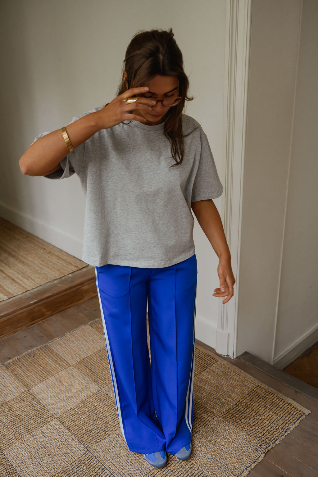 Blue Waty Pants