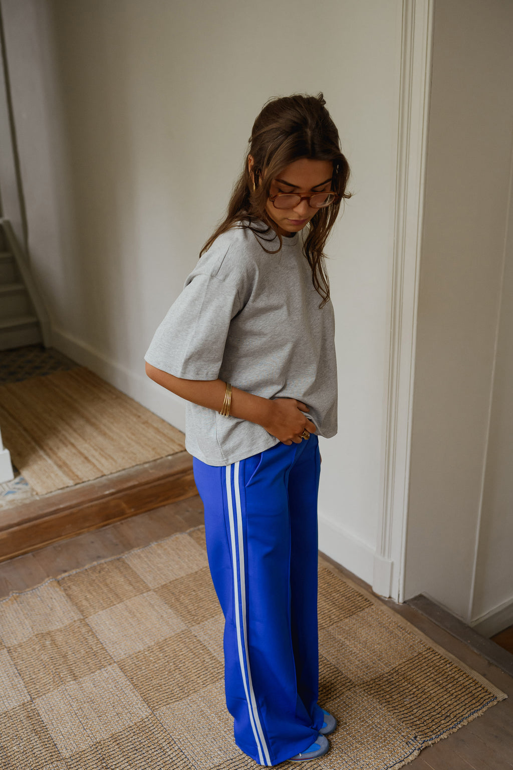 Blue Waty Pants
