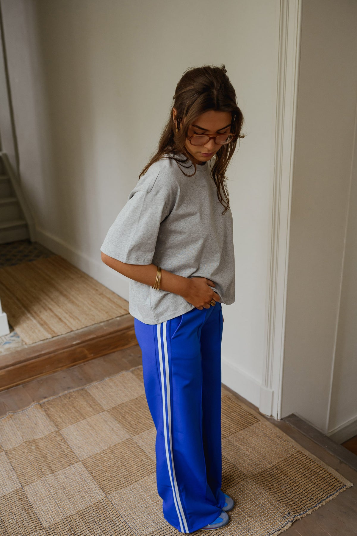 Blue Waty Pants