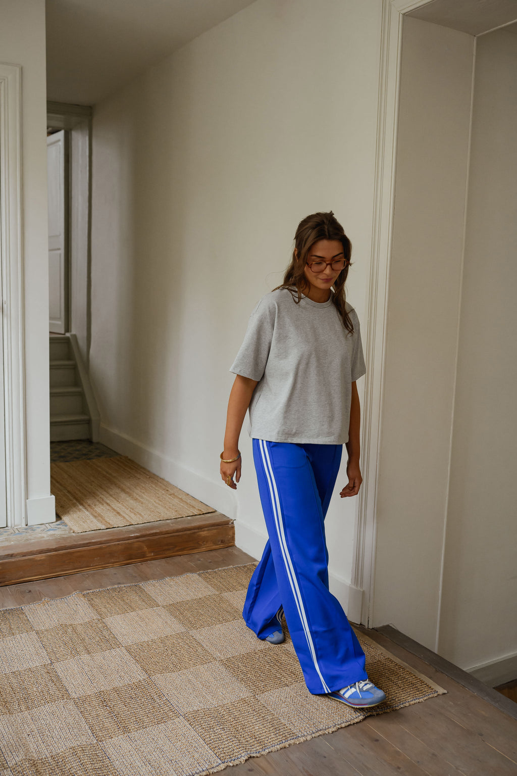 Blue Waty Pants