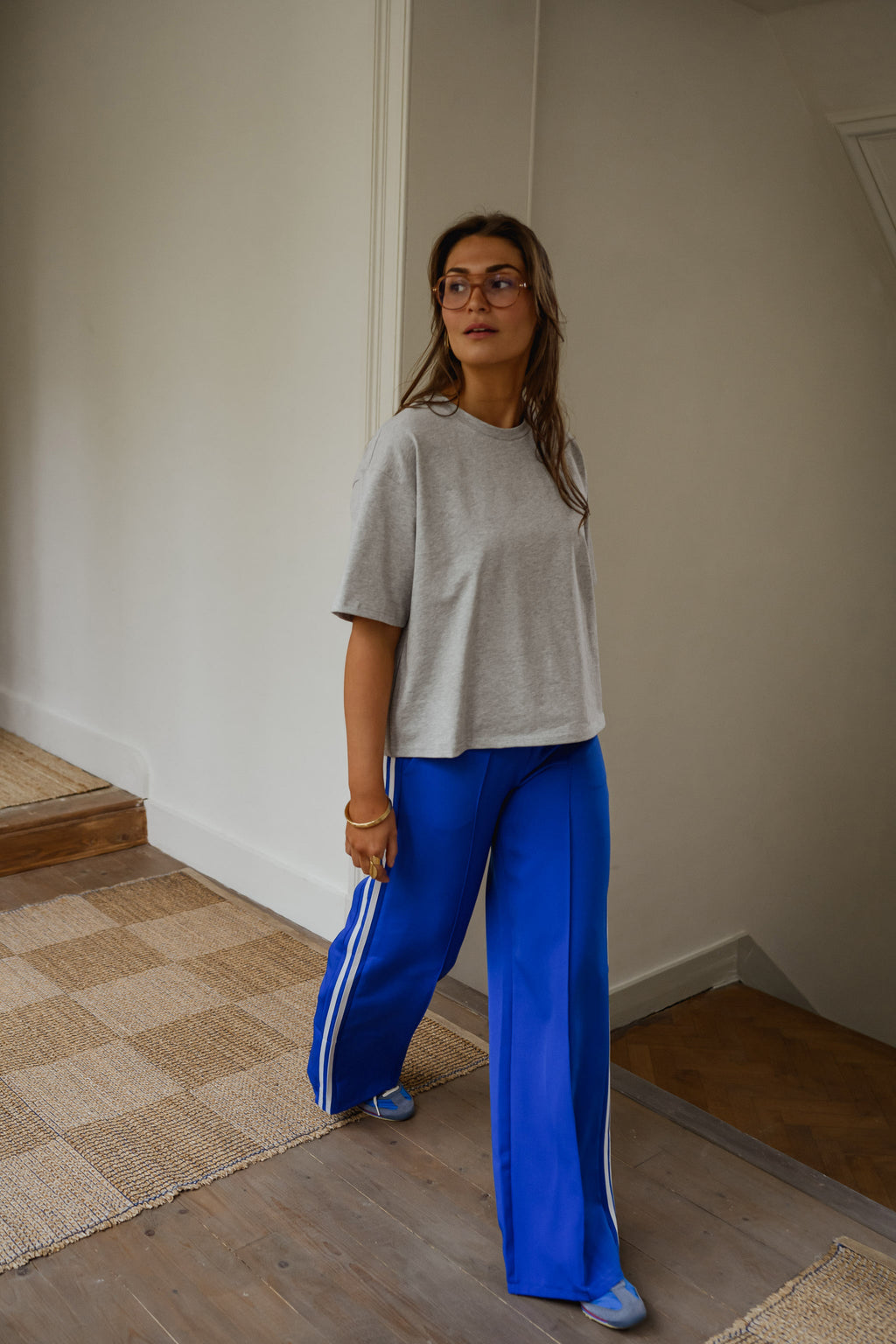 Blue Waty Pants