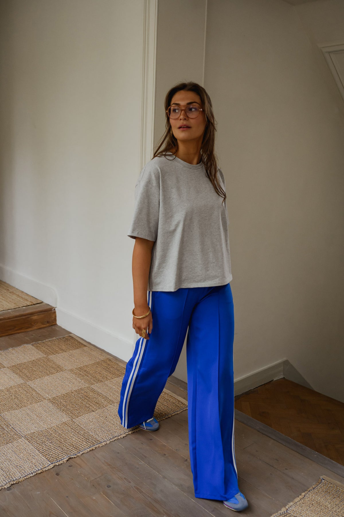 Blue Waty Pants