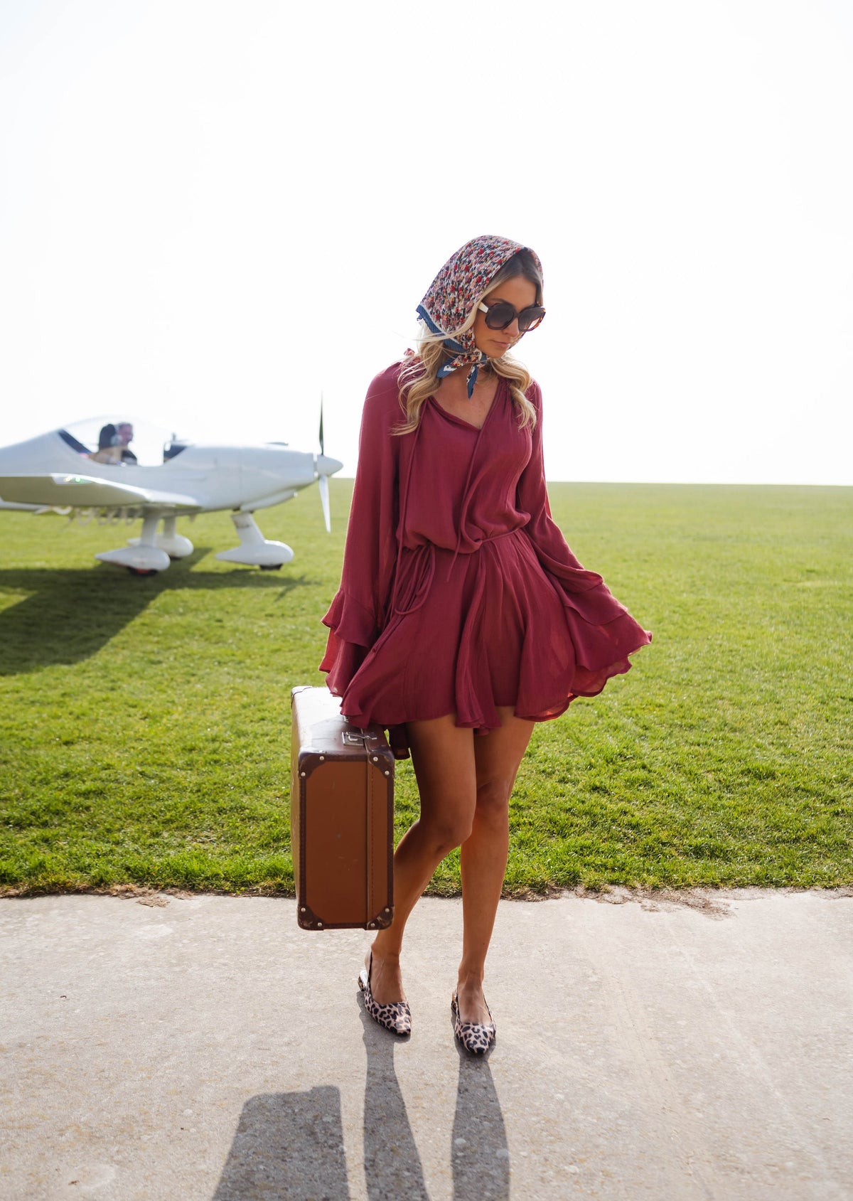 Brick Zora Dress