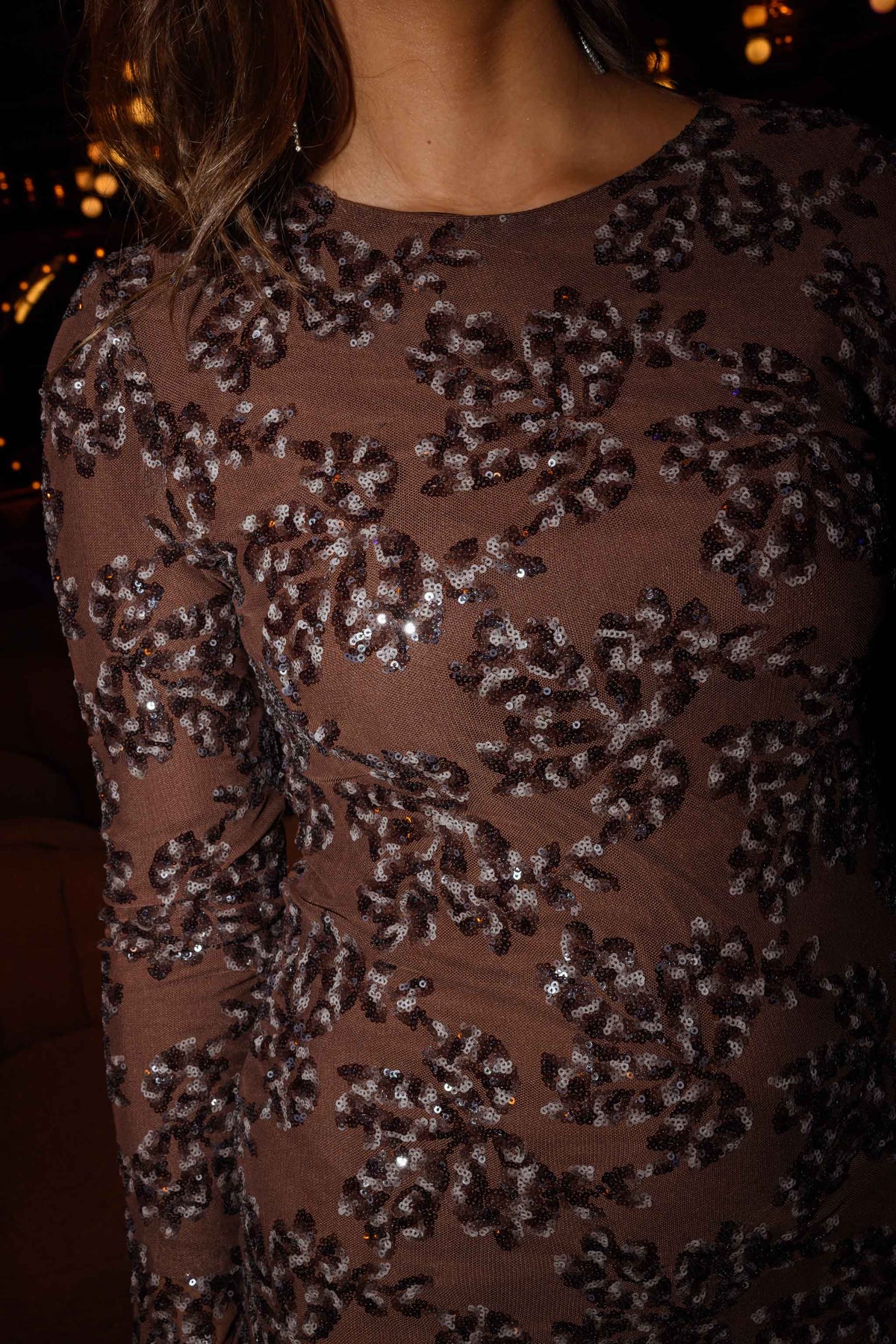 Brown Inola Dress