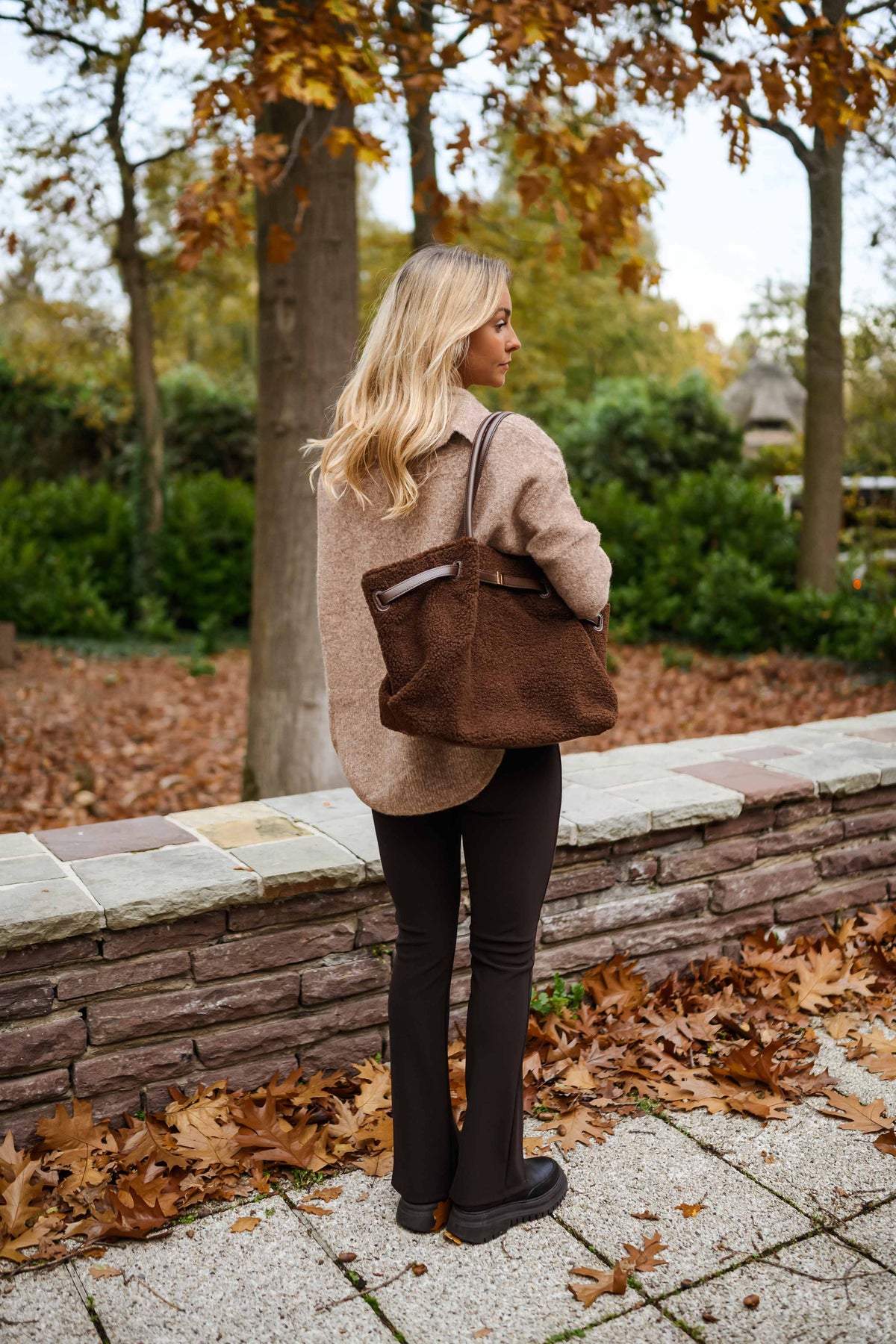 Chocolate Janice Leggings
