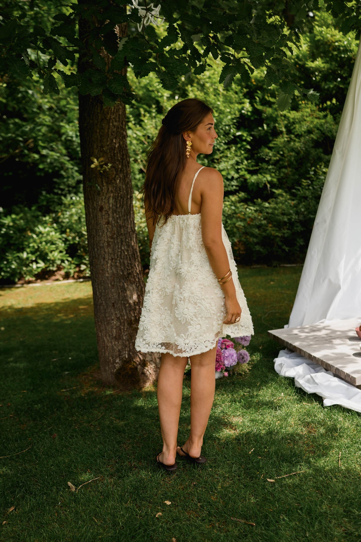 Ecru Floria Dress