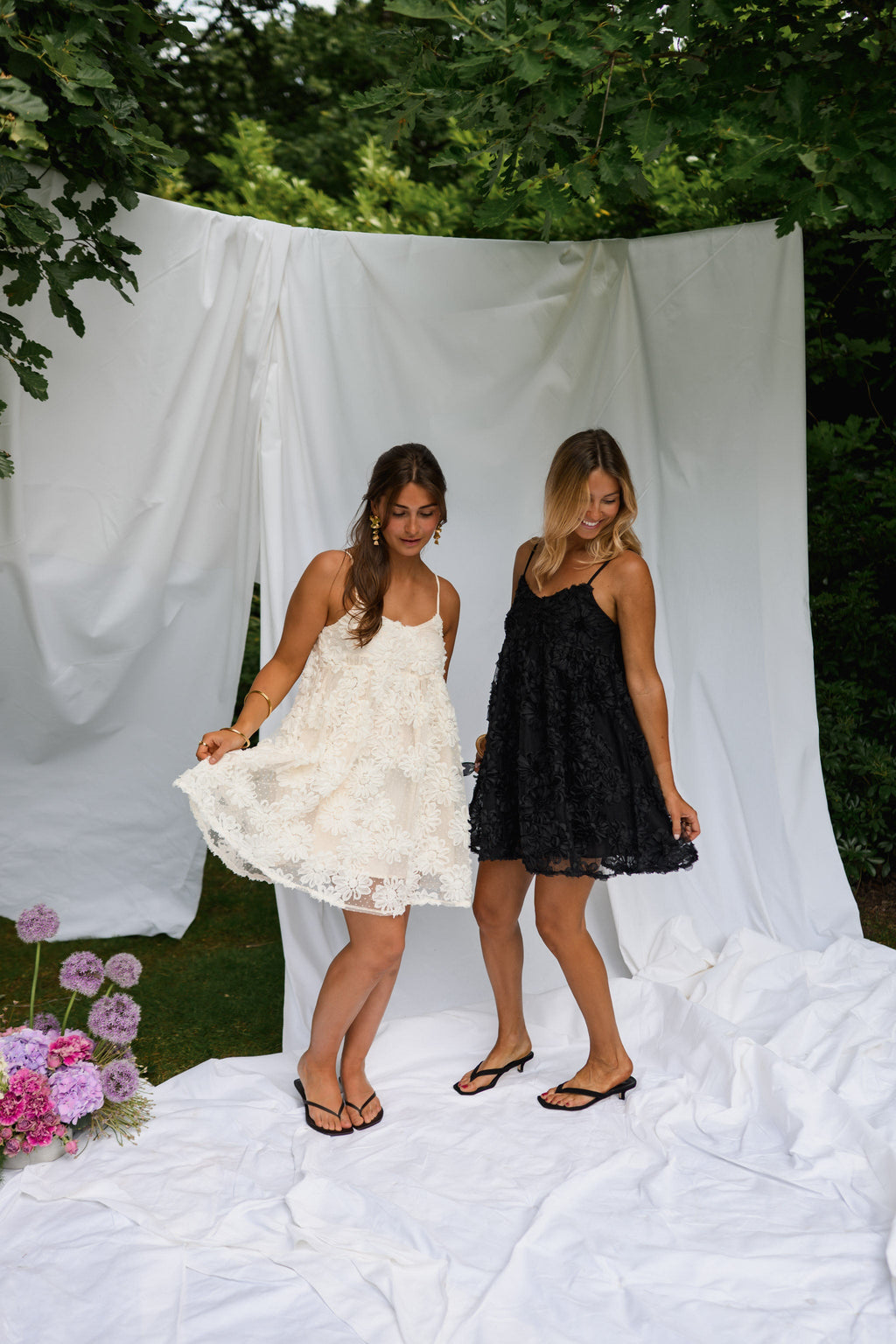 Ecru Floria Dress