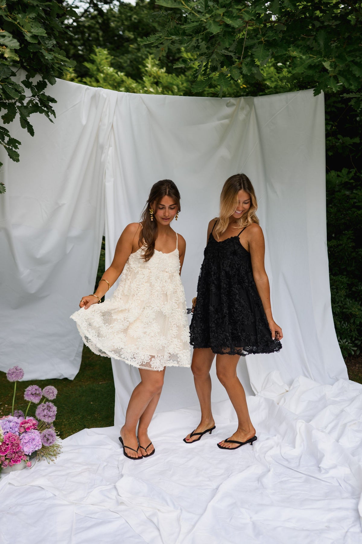 Ecru Floria Dress