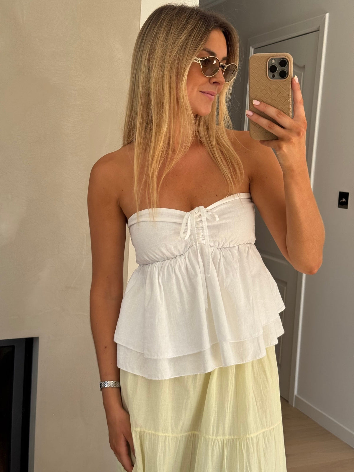 Ecru Lia Top
