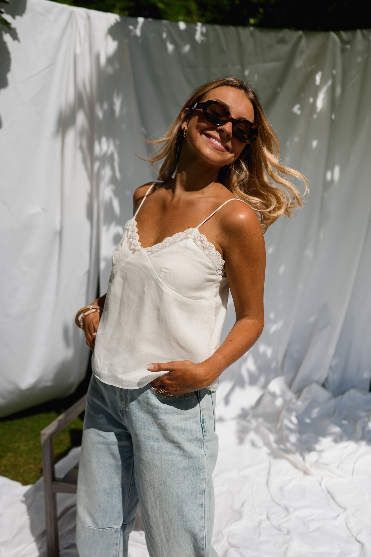 Ecru Lydie Top