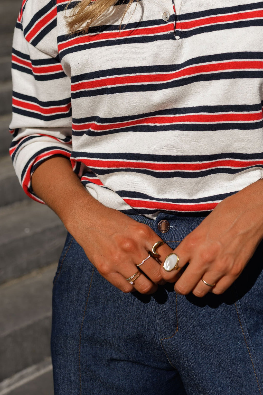 Golden Pava Ring