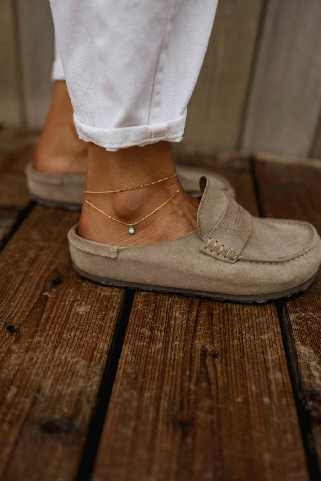 Golden Alfy Anklet