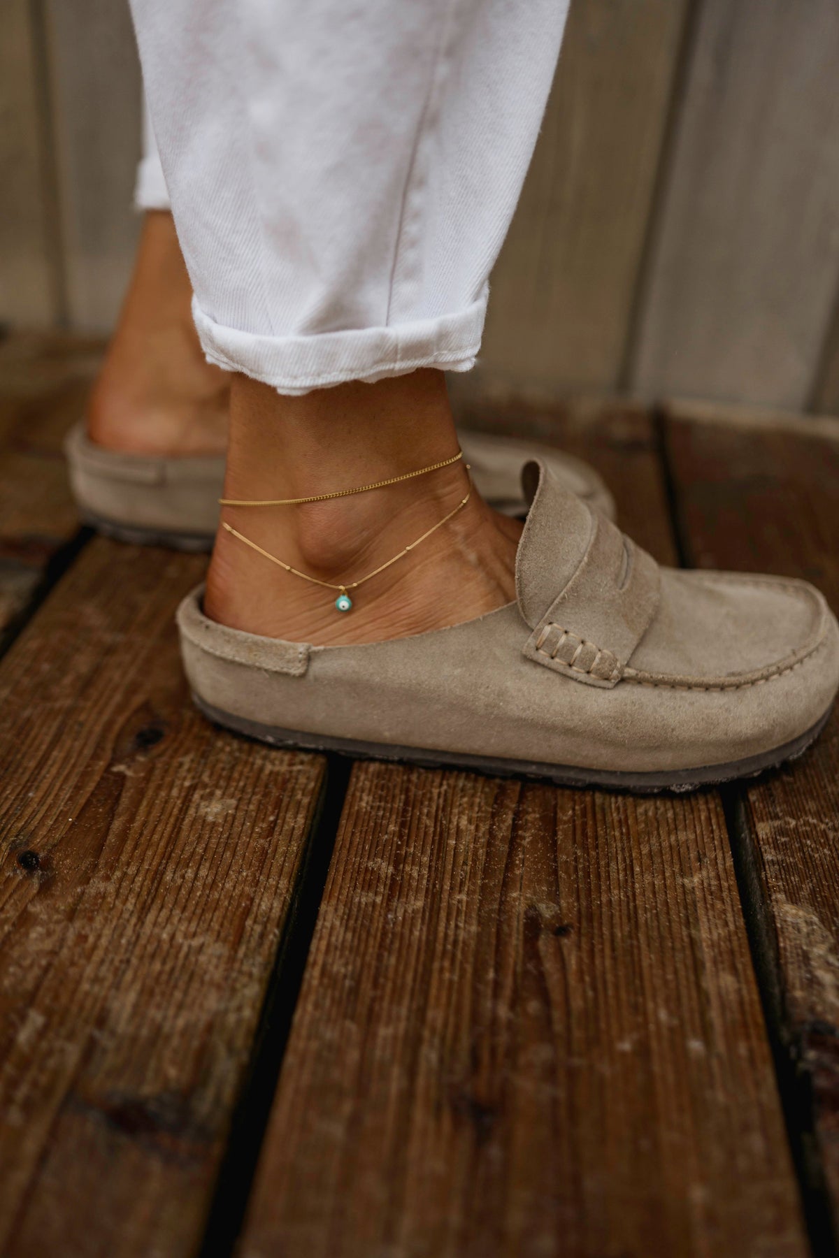 Golden Alfy Anklet