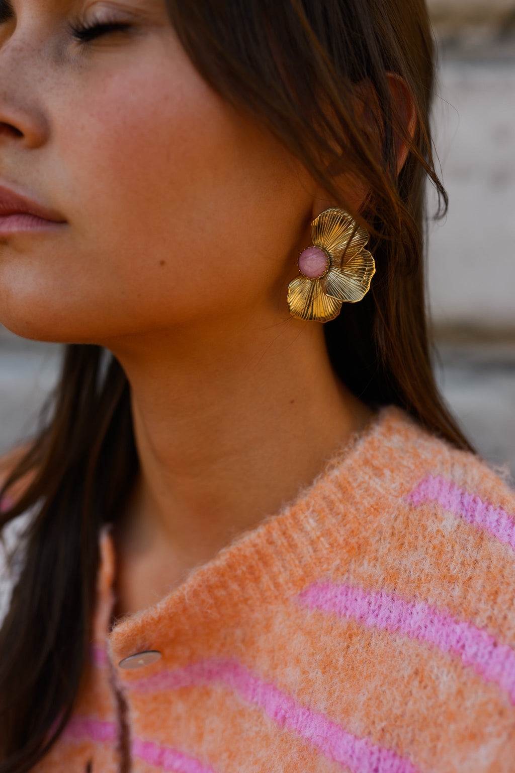 Golden Mafou Earrings