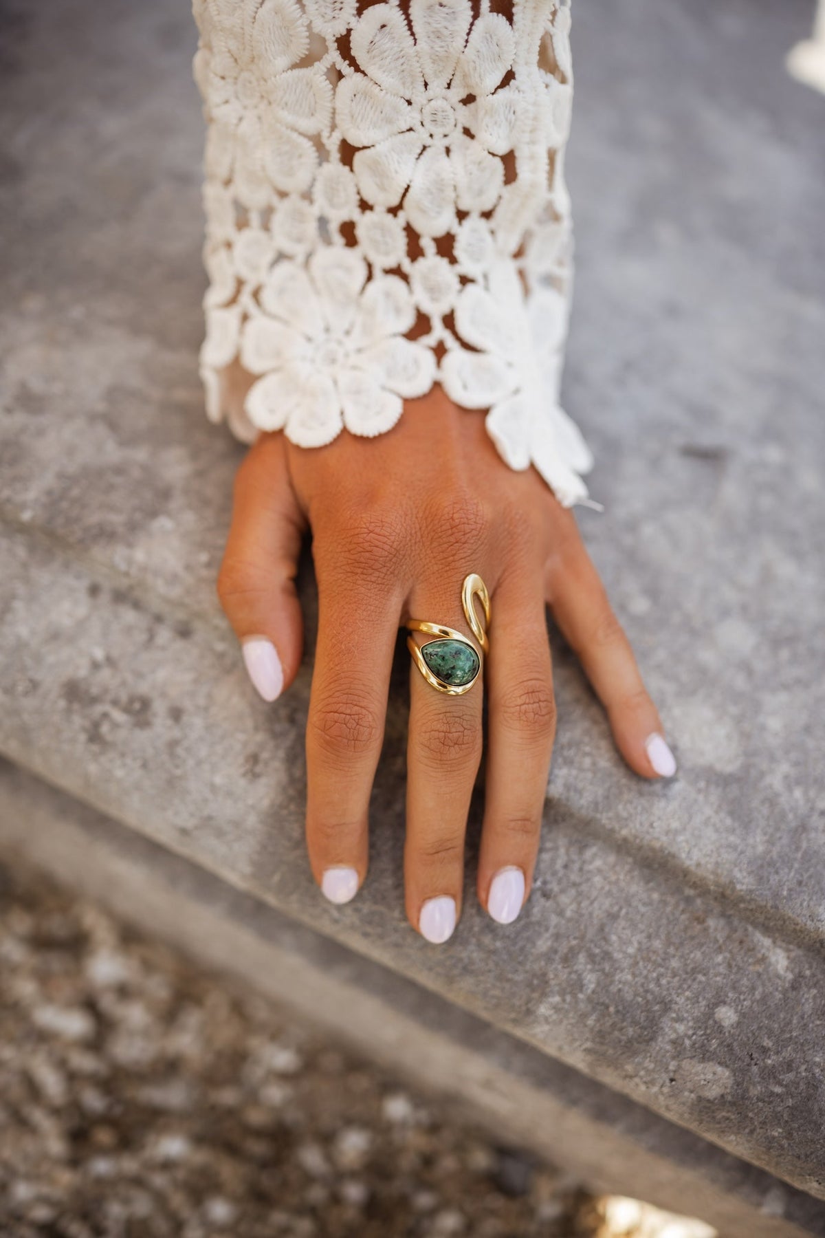 Golden Okana Ring