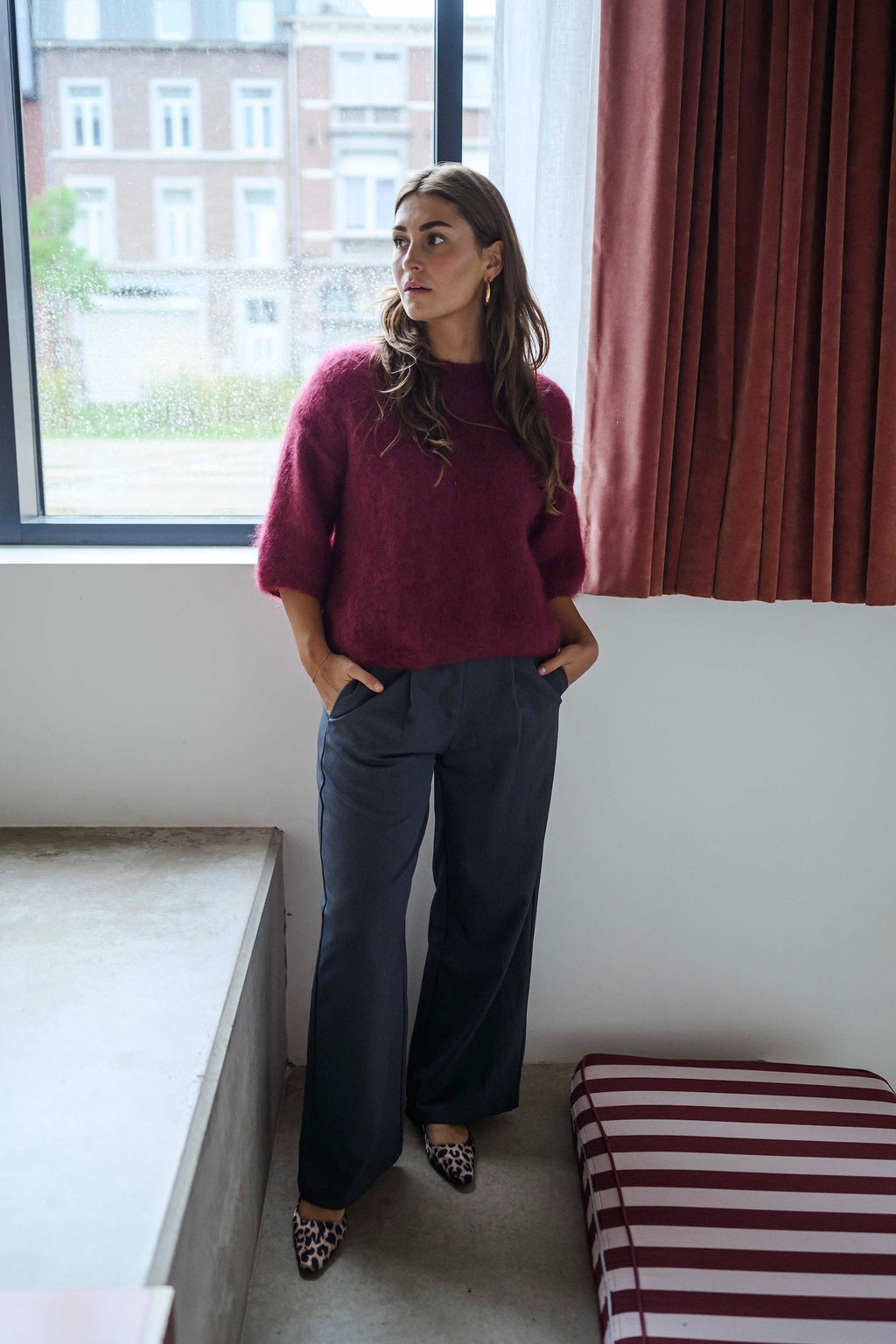 Grey Attal Pants