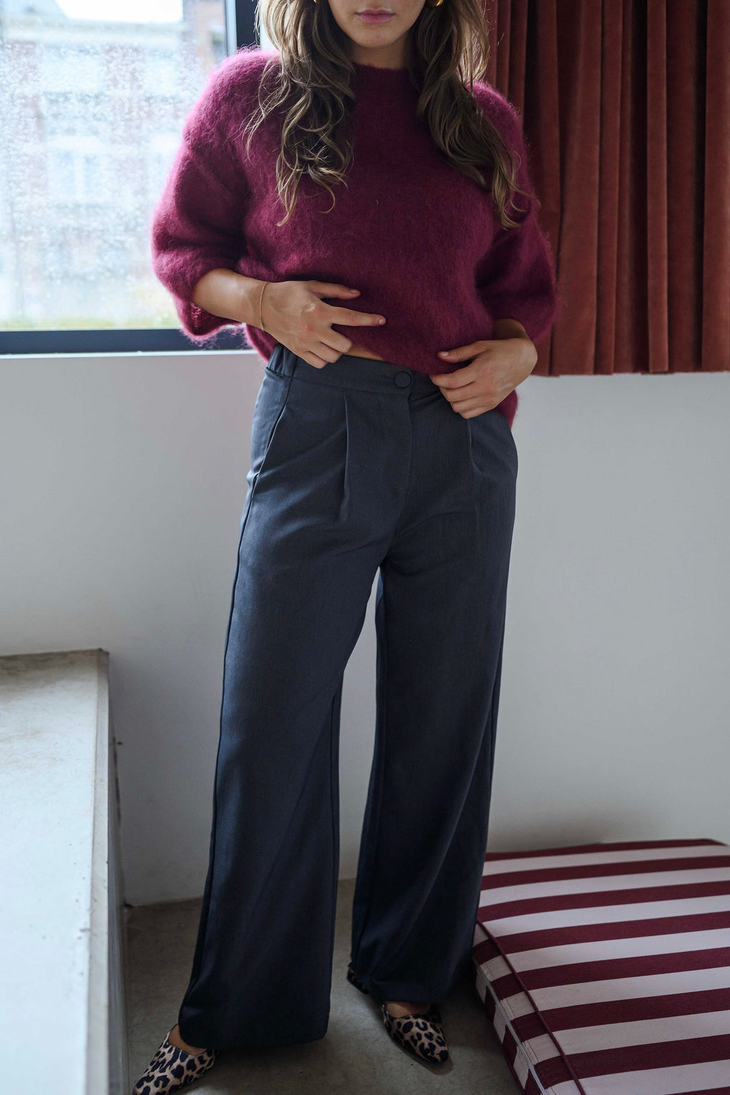 Grey Attal Pants