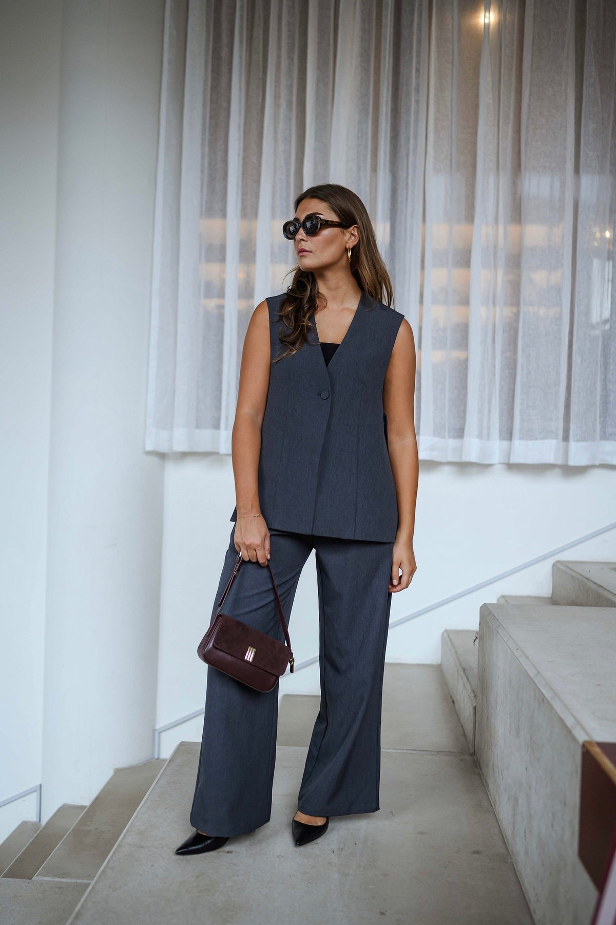 Grey Attal Pants