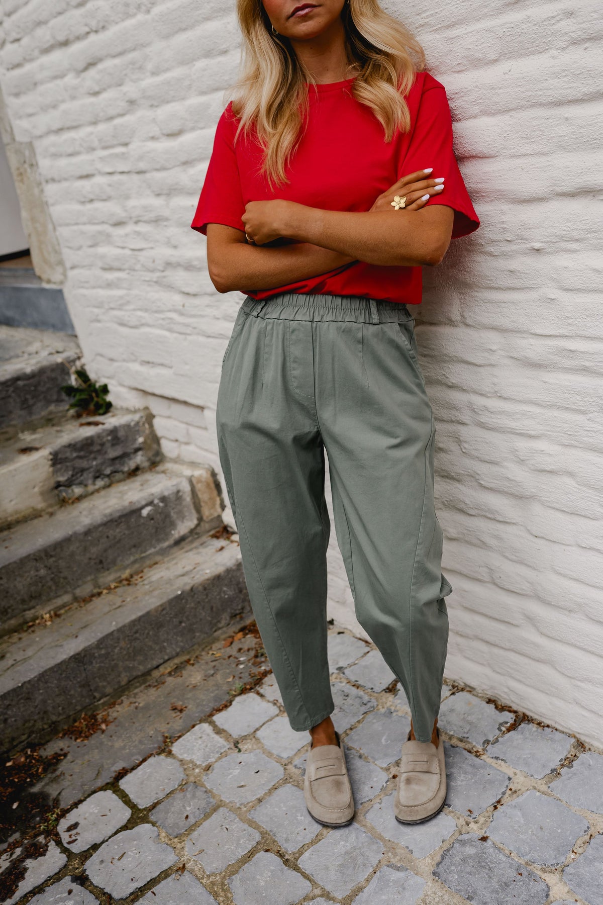 Khaki Edgard Pants