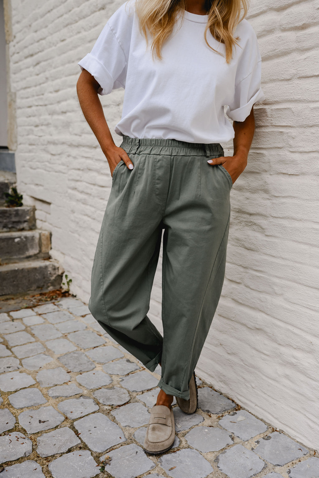 Khaki Edgard Pants