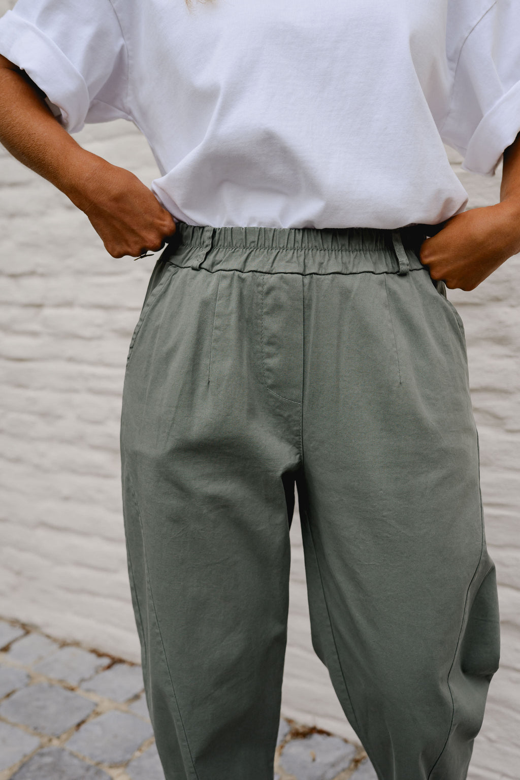 Khaki Edgard Pants