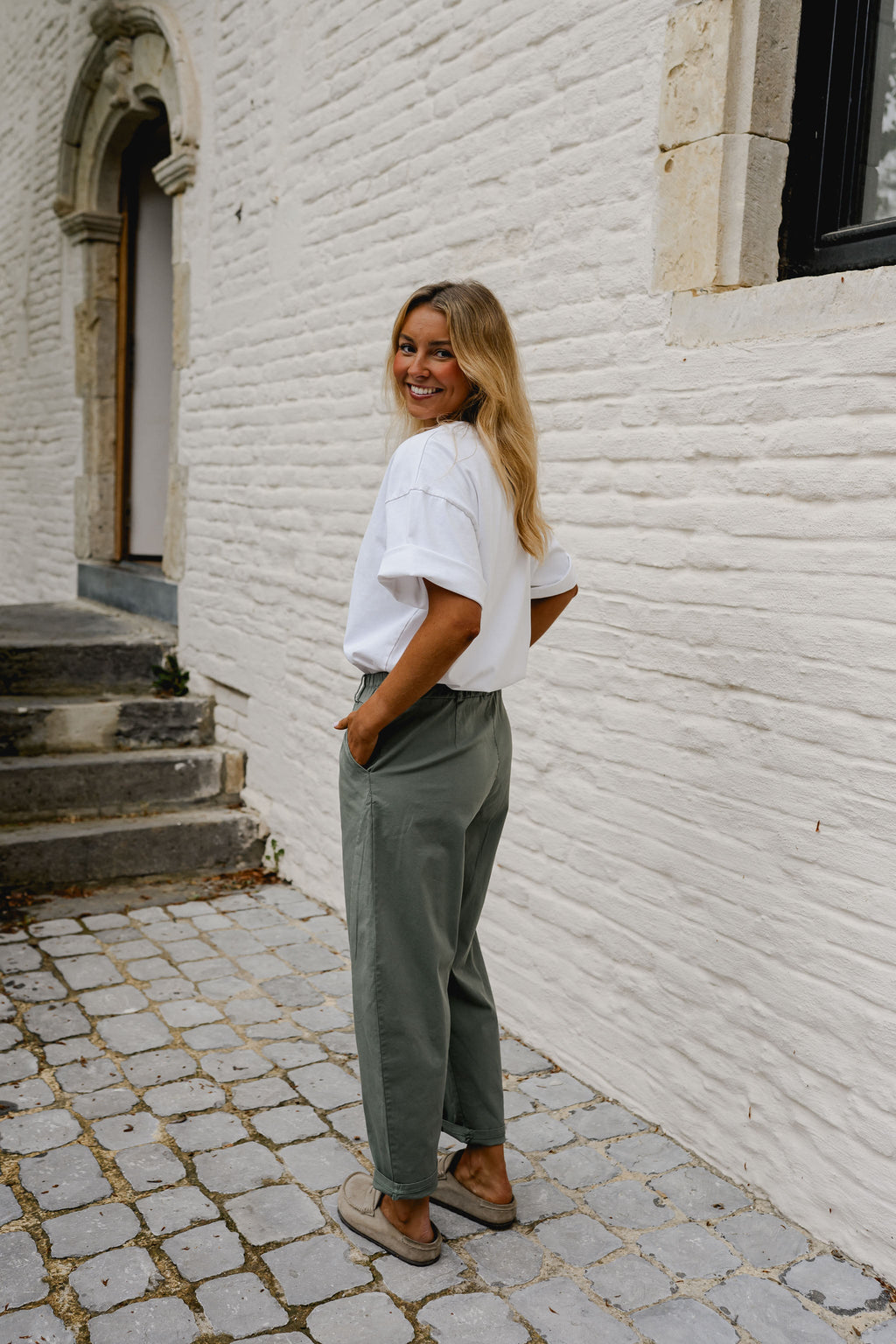 Khaki Edgard Pants