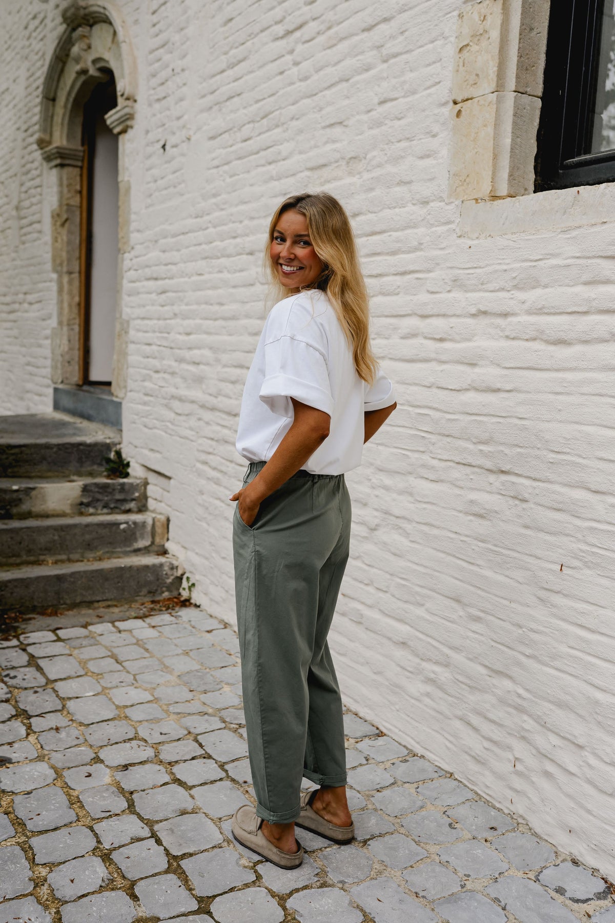 Khaki Edgard Pants