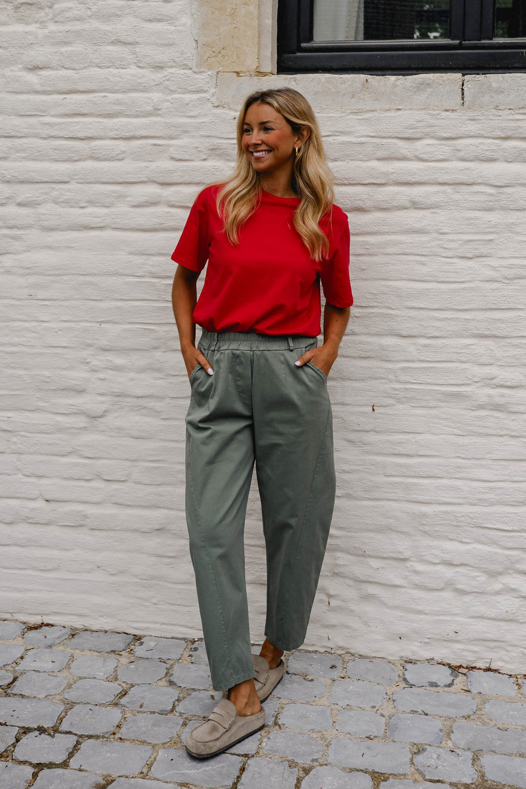 Khaki Edgard Pants