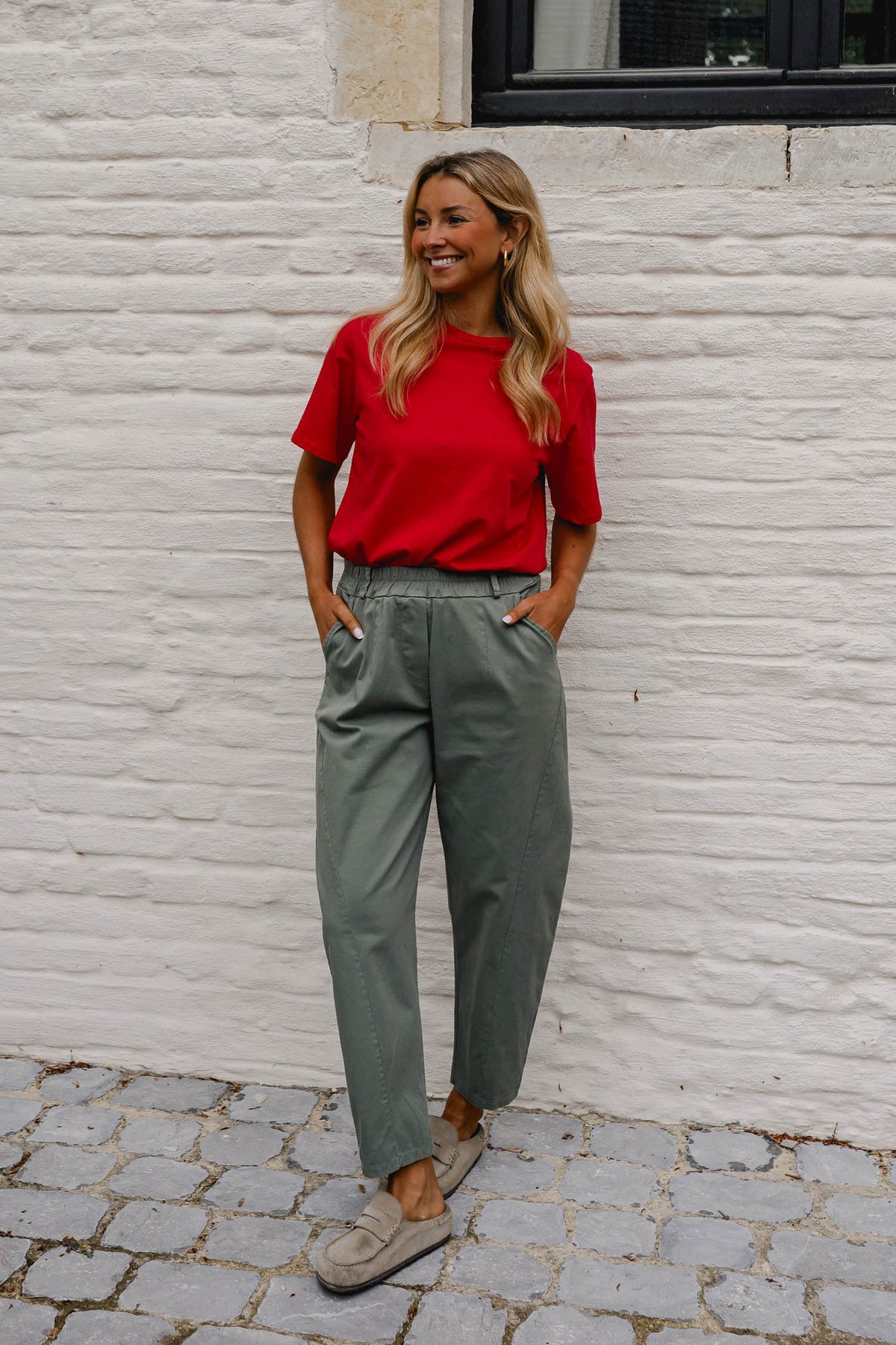 Khaki Edgard Pants