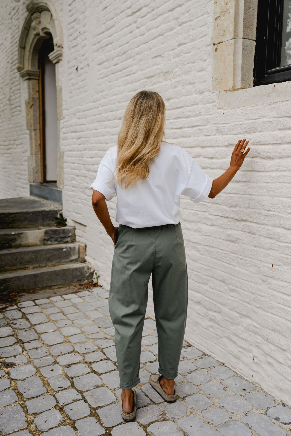 Khaki Edgard Pants