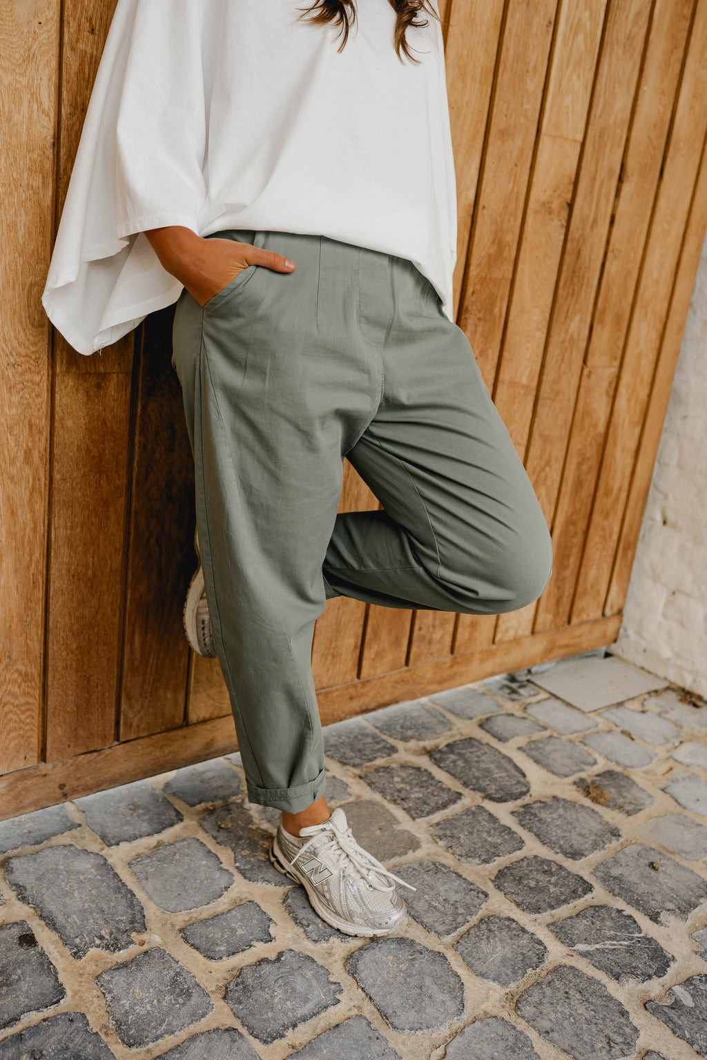 Khaki Edgard Pants
