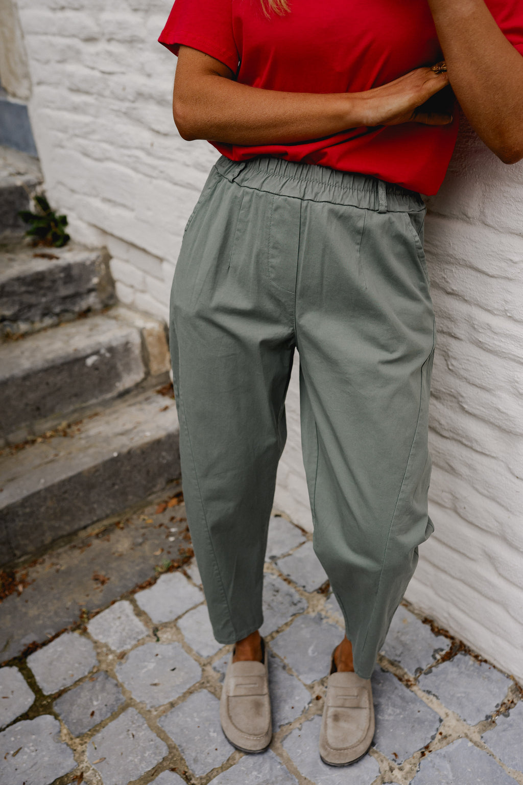 Khaki Edgard Pants