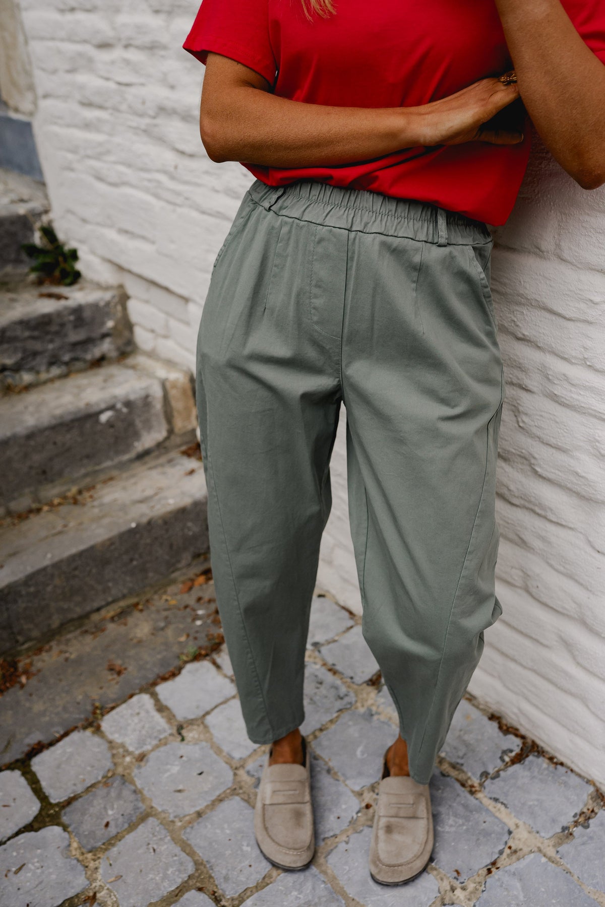 Khaki Edgard Pants