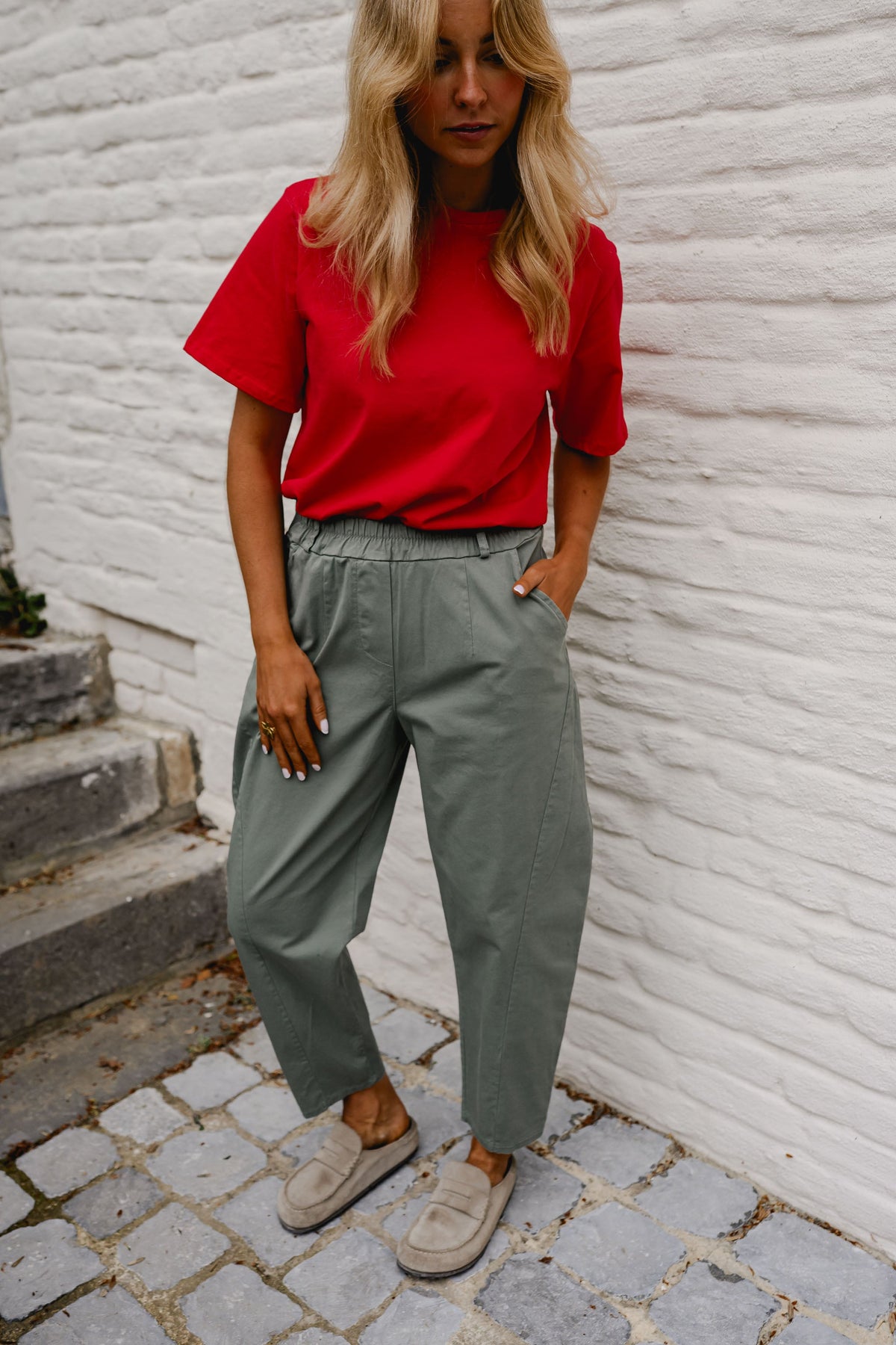 Khaki Edgard Pants