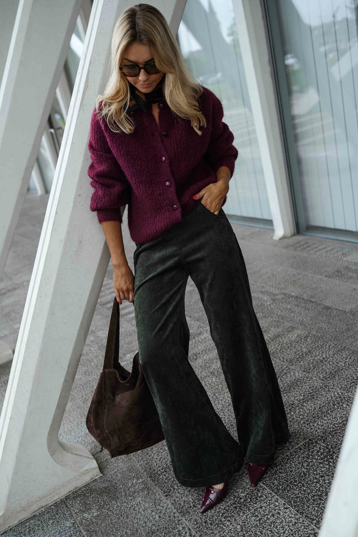 Khaki Mahaut Pants