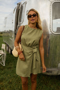 Khaki Minerva Dress